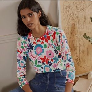 Boden Cotton Crew Neck Sweater